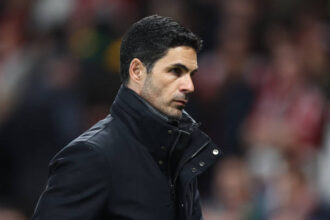 Arsenal manager Mikel Arteta