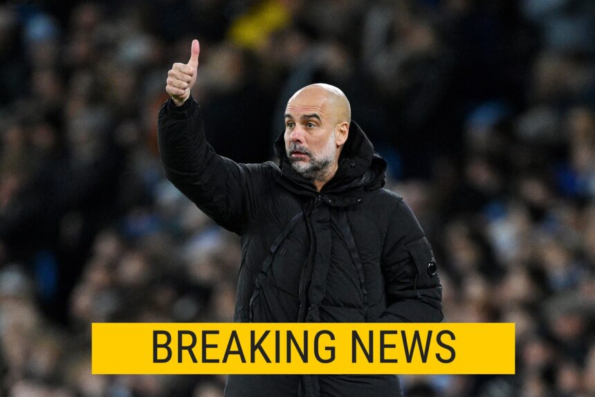 Man City breaking news