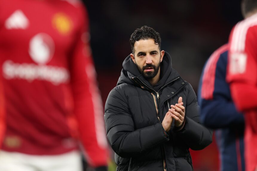 Man United manager Ruben Amorim