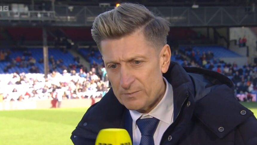Crystal Palace chairman Steve Parish reacts to horror tackle by Millwall goalkeeper Liam Roberts on Jean-Philippe Mateta (Video)