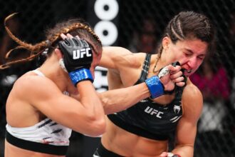 ‘Sean Strickland-ish’: Pros react to wild Loopy Godinez vs. Julia Polastri brawl at UFC Mexico