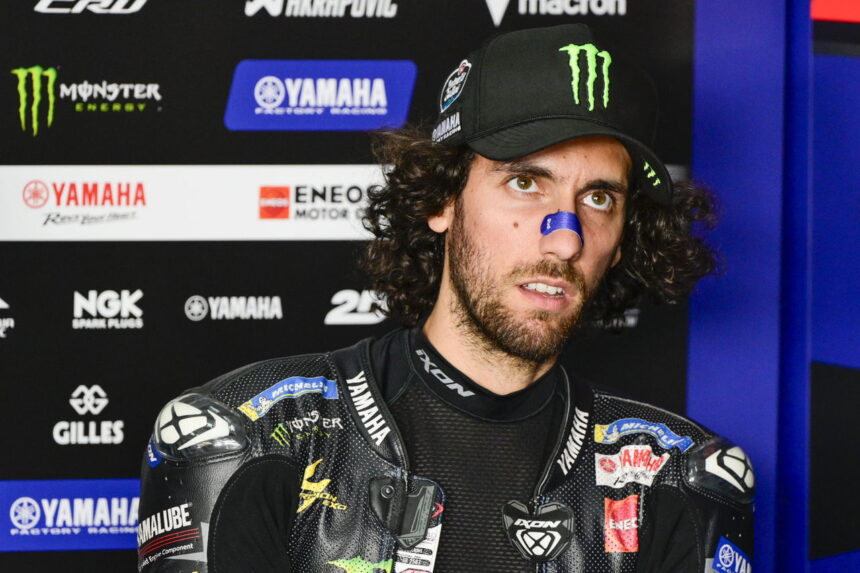 Alex Rins: "They found a little crack in my wrist"