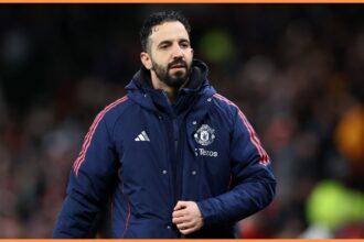 Man United manager Ruben Amorim
