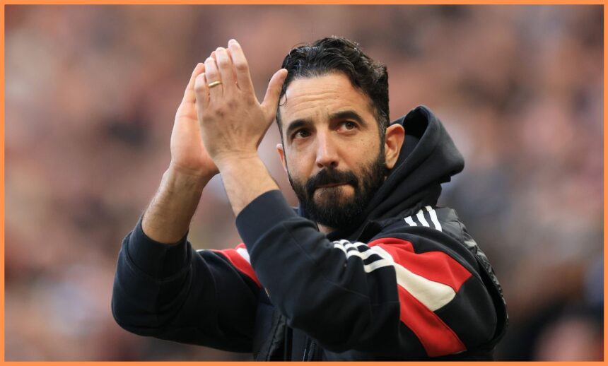 Man United manager Ruben Amorim