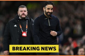 Man United manager Ruben Amorim