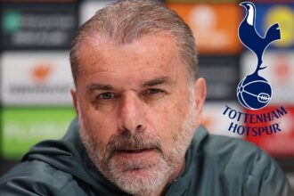 Tottenham manager Ange Postecoglou