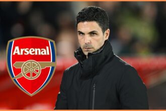 Arsenal manager Mikel Arteta