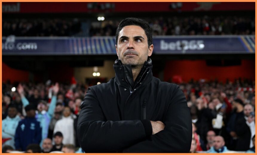 Arsenal manager Mikel Arteta