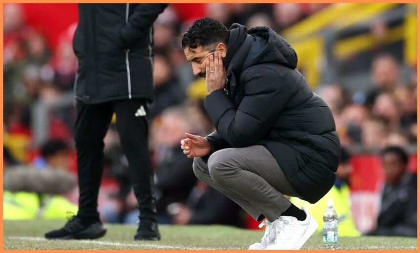 Man United manager Ruben Amorim