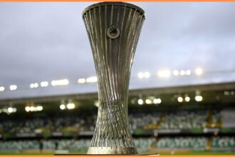 Europa Conference League trophy
