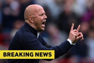 Liverpool manager Arne Slot