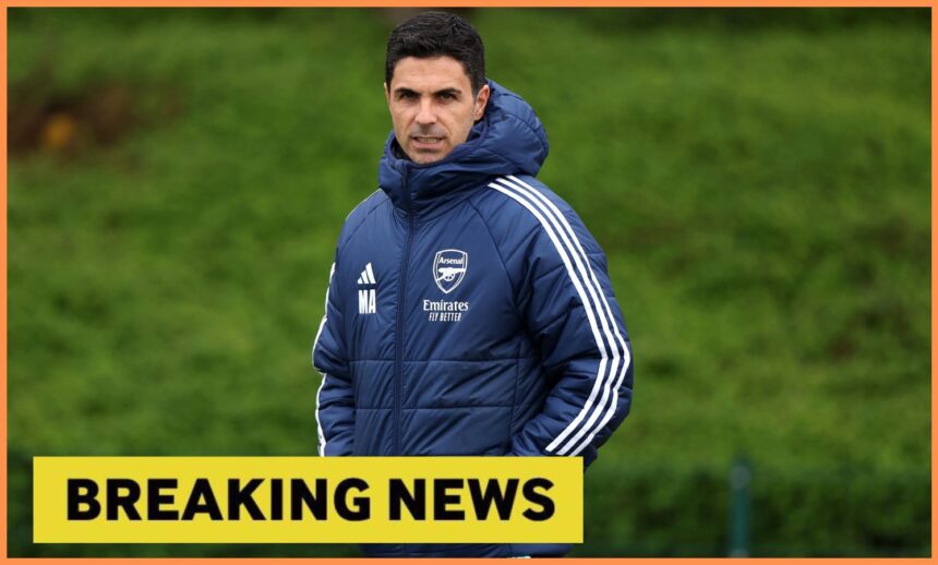 Arsenal manager Mikel Arteta