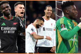 Collymore’s column: Arsenal’s Champions League hopes, Salah and van Dijk new deals, Andre Onana criticism, and more