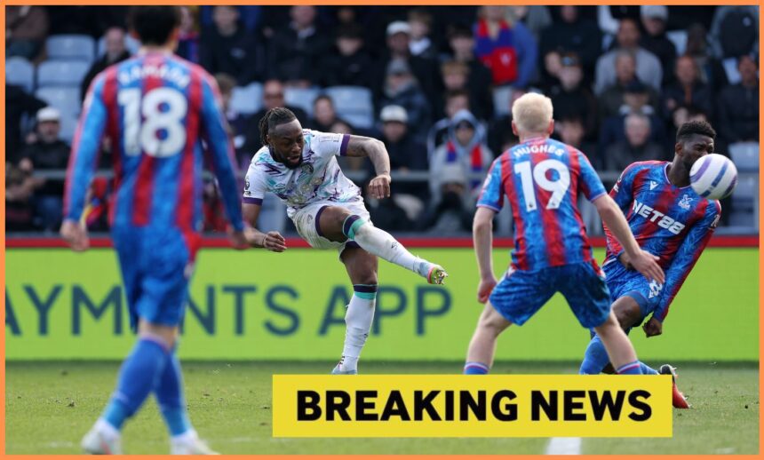 Antoine Semenyo in action for Bournemouth vs Crystal Palace
