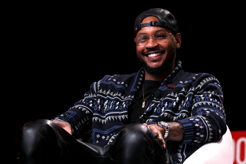 Carmelo Anthony reacts to Karl-Anthony Towns disaster performance for Knicks vs Pistons, 'You got to demand...'