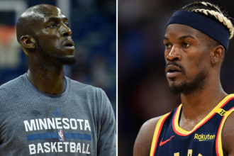 Despite being more than 10,000 points behind Kevin Garnett, Jimmy Butler being ahead in one category is astonishing