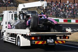 Doohan escapes injury after huge practice crash in Japan