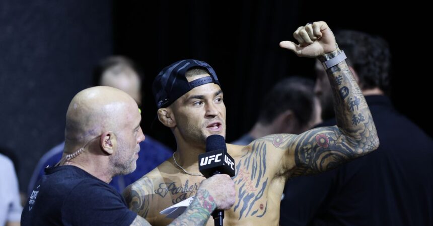 Dustin Poirier had Justin Gaethje, other UFC star on wish list for final UFC 318 fight