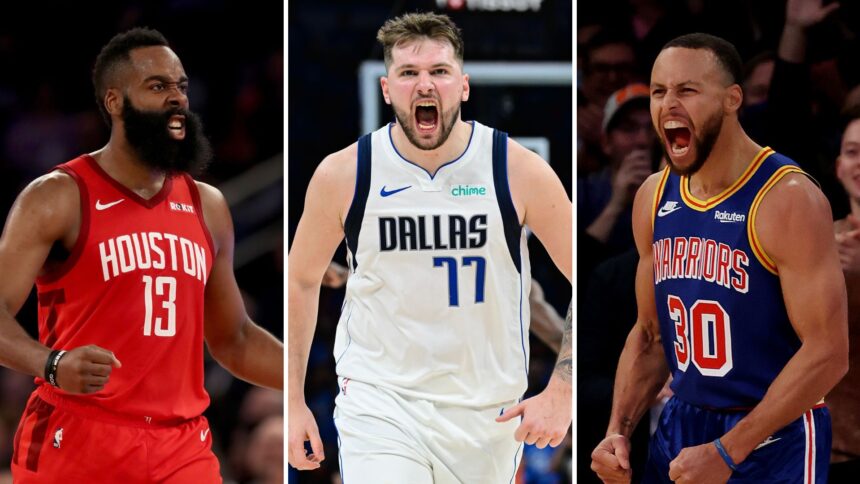 Every NBA Scoring Champion since 2020, from James Harden to Luka Doncic