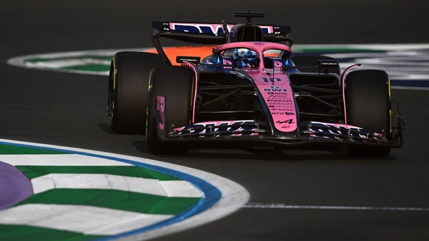 Gasly the surprise pacesetter in first Saudi Arabian GP practice