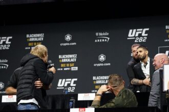 Ilia Topuria reacts to Paddy Pimblett stopping ‘average level fighter’ Michael Chandler at UFC 314