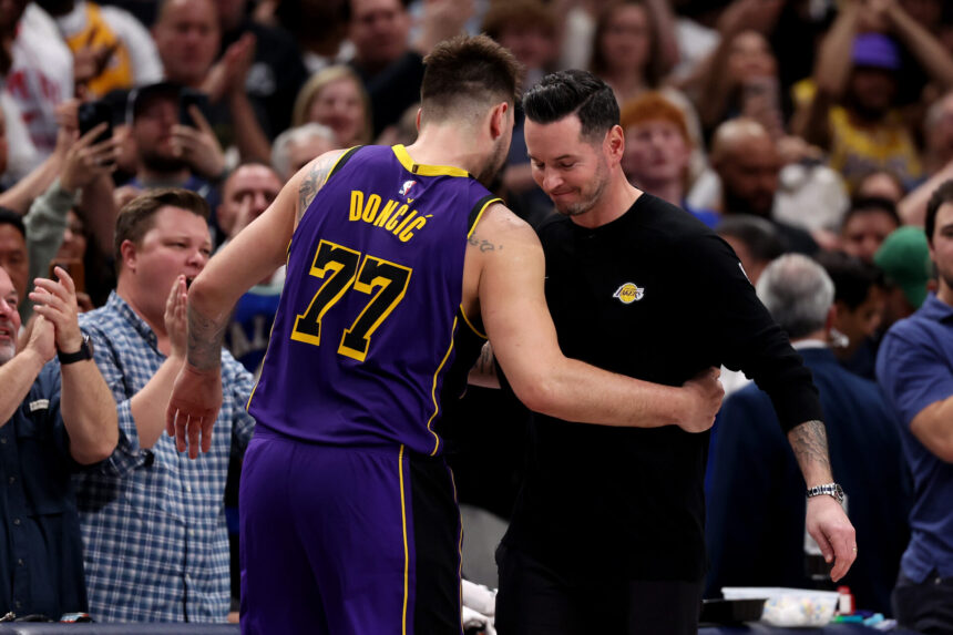 JJ Redick in awe of what Lakers did during emotional Luka Doncic night, makes confident playoff prediction, 'for everyone...'