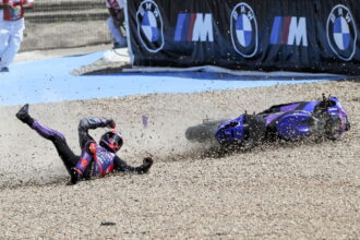 Jack Miller: “Down I went… A shame, but the pace is there”