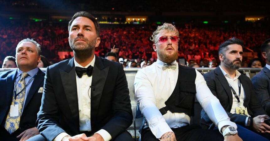 Jake Paul, Matchroom Boxing reach settlement agreement in lawsuit, request dismissal by courts