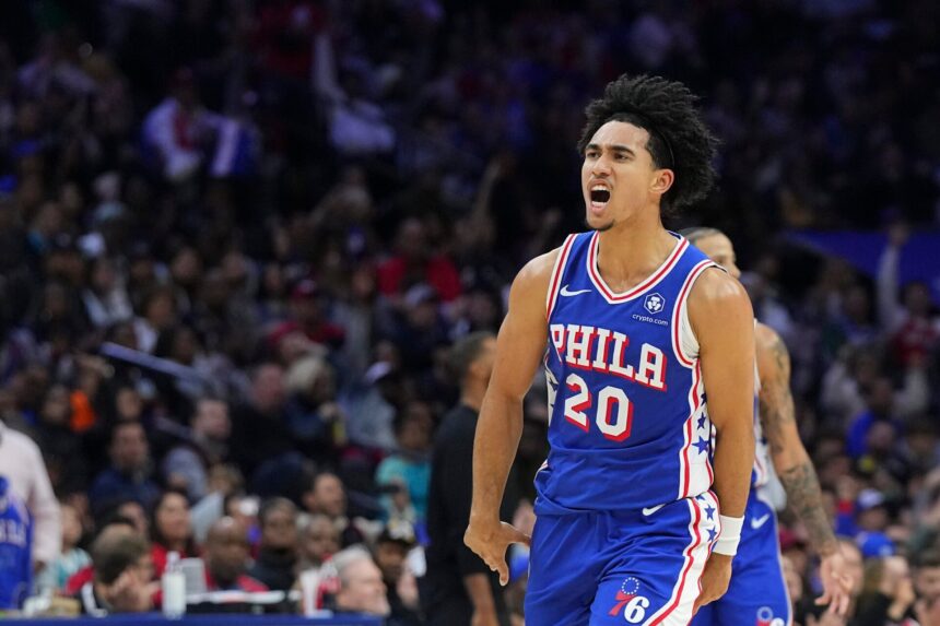 Jared McCain says there's one situation he 'never had' in debut season for Philadelphia 76ers, it's a great sign
