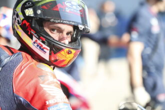 Joan Mir “fast, but I wasn’t exactly riding comfortably” before Spanish MotoGP crash