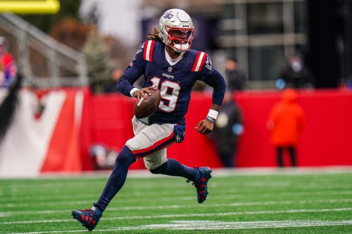 Joe Milton Patriots pic