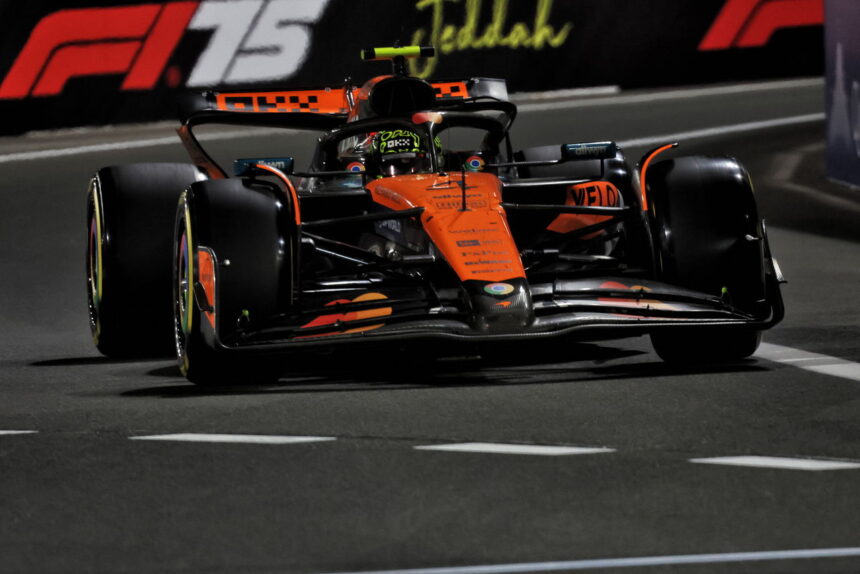 Lando Norris takes aim at ‘people coming out with c**p’ over McLaren’s advantage