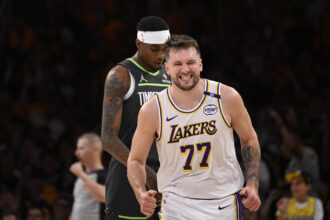 Luka Doncic can’t help but hide his frustration when reporter asks bizarre question after Game 1 loss