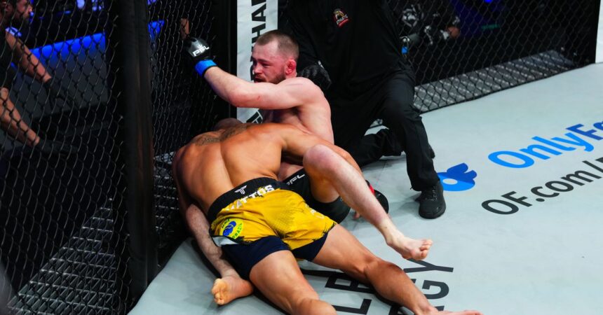 PFL 2 Results: Marcirley Alves upsets Leandro Higo, Jake Hadley lands rare Scottish Twister