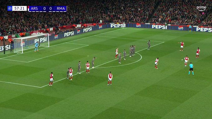 Video: Declan Rice scores two absolutely insane free kicks against Real Madrid in the space of 10 minutes