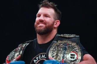 Ryan Bader Reflects on Playing MMA Legend Mark Coleman Alongside The Rock in The Smashing Machine