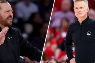 Steve Kerr and Tom Thibodeau responded to offensive chants from fans in very different ways, ‘those are…’