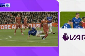 “Potential leg breaker” – Gary Neville reacts to James Tarkowski challenge on Liverpool’s Alexis Mac Allister