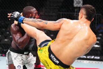 UFC 314 video: Marco Tulio brutalizes Tresean Gore to deliver devastating second-round knockout