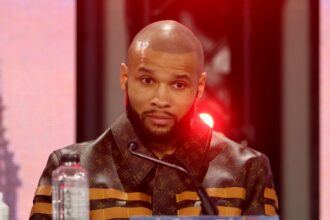 Video: Chris Eubank Jr. confronts Eddie Hearn for trying to ‘weasel’ out of $1.3M Conor Benn bet
