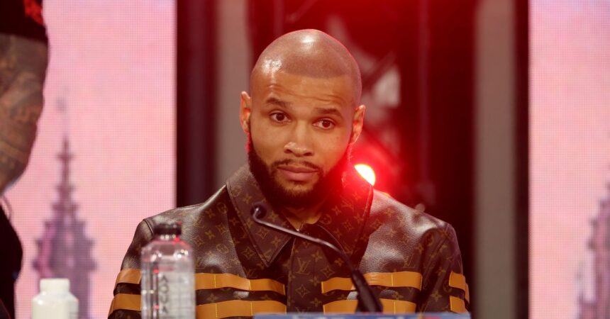 Video: Chris Eubank Jr. confronts Eddie Hearn for trying to ‘weasel’ out of $1.3M Conor Benn bet