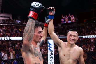 Watch Max Holloway receive raucous ovation after arriving in South Korea to train with The Korean Zombie
