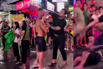 Watch - Drunken Tourist in Thailand Gets Beaten Down After Harrassing Women in Local Bar