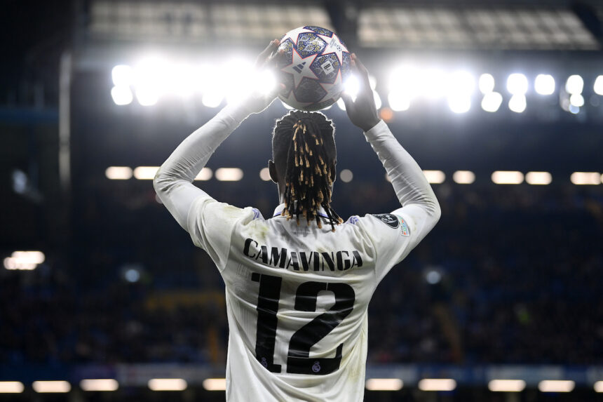 Eduardo Camavinga in action for Real Madrid