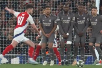 Declan Rice, Lautaro Martinez, Mikel Merino: Spectacular goals in Champions League quarterfinals (Video)