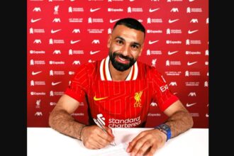 Mohamed Salah signs new Liverpool contract