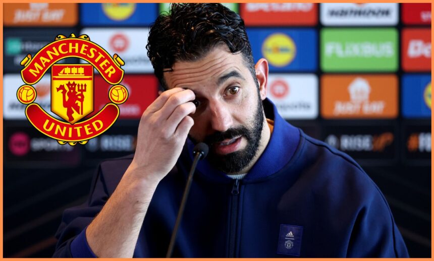 Man United manager Ruben Amorim