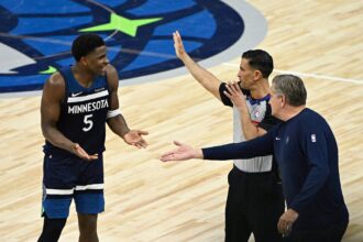 Anthony Edwards snaps back at critics calling out his poor Game 4 performance, ‘Didn’t really struggle…’