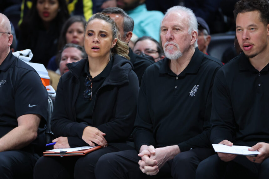 Becky Hammon pays tribute to her mentor, the iconic Gregg Popovich, 'I know that was probably...'
