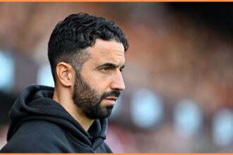 Man United manager Ruben Amorim